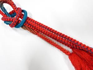 正絹　手組帯締め